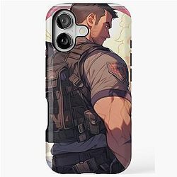 Chris Redfield iPhone Tough Case