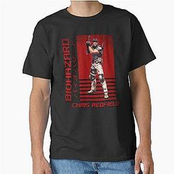 Retro Chris Redfield Resident Evil Classic T-Shirt