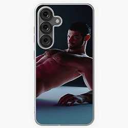 Chris Redfield holding his favorite virus Samsung Galaxy Soft Case