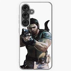 Funny Chris Redfield Resident Evil Samsung Galaxy Soft Case