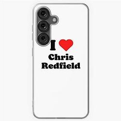 I love Chris Redfield Samsung Galaxy Case