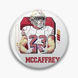 Christian McCaffrey sports NFL Design Pin