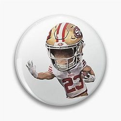 San Francisco 49ers Christian Mccaffrey Pin