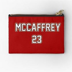 Christian McCaffrey San Francisco 49ers Zipper Pouch