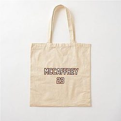 Christian McCaffrey San Francisco 49ers Cotton Tote Bag
