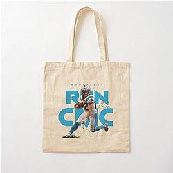 Christian McCaffrey Cotton Tote Bag