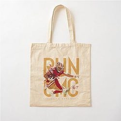 Christian McCaffrey CMC Cotton Tote Bag