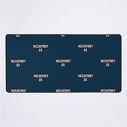 Christian McCaffrey San Francisco 49ers Desk Mat