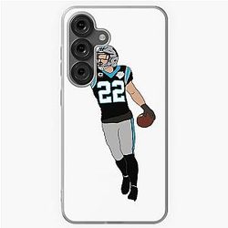 Carolina Panthers Christian McCaffrey Soft Phone Case