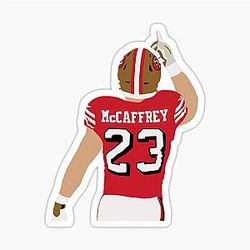 Christian McCaffrey Sticker