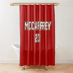 Christian McCaffrey - San Francisco 49ers Shower Curtain