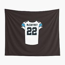 Christian McCaffrey NFL Tapestry