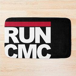 Run Christian McCaffrey Bath Mat
