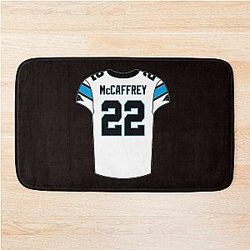 Christian McCaffrey NFL Jersey Bath Mat