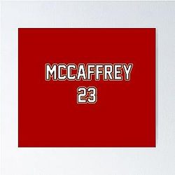 Christian McCaffrey - San Francisco 49ers Poster