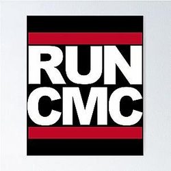Run Christian Mccaffrey Poster