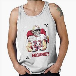 Christian McCaffrey football Player Tank Top