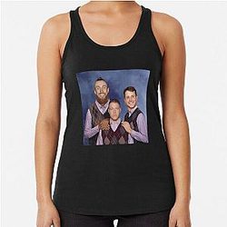 Christian McCaffrey George Kittle Brock Prudy Step Brothers Football Meme Racerback Tank