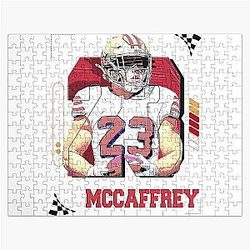 Christian McCaffrey Design Jigsaw Puzzle