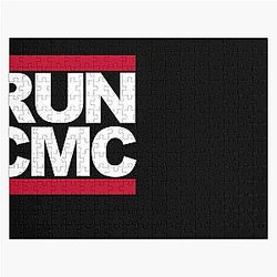 Run Christian Mccaffrey Jigsaw Puzzle