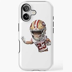 San Francisco 49ers Christian McCaffrey iPhone Case