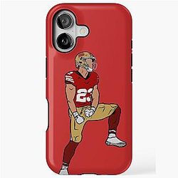 Christian McCaffrey iPhone Tough Case
