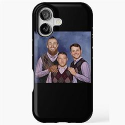 Christian McCaffrey George Kittle Brock Prudy Step Brothers Football Tough Case