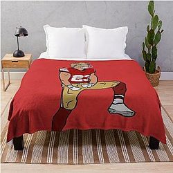 Christian McCaffrey Throw Blanket