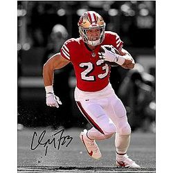 Ikonic Christian McCaffrey Signed Photo Autograph Print Wall Art Home Decor