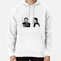 Christian Slater Mugshot Pullover Hoodie