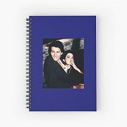 Heathers: Winona Ryder and Christian Slater Spiral Notebook