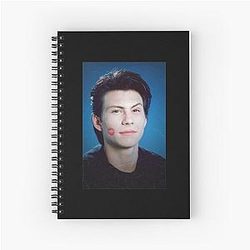Jd Kisses Christian Ryder Spiral Notebook