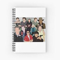Christian Slater characters Notebook