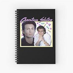 80's Christian Slater Spiral Notebook