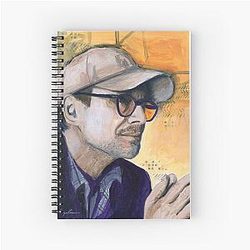 Mr. Robot Christian Slater Spiral Notebook