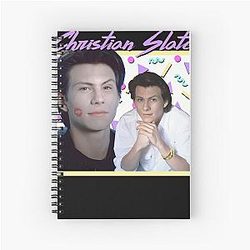 80s Christian Slater Spiral Notebook