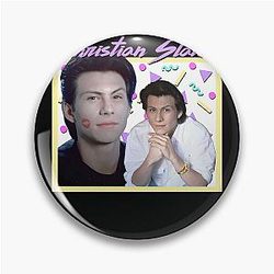 80s Christian Slater Pin