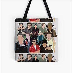 Christian Slater Character Tote Bag