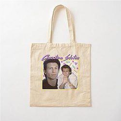 80s Christian Slater Cotton Tote Bag