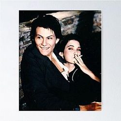 Heathers Winona Ryder and Christian Slater Poster