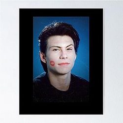 Jd Kisses Christian Slater Winona Ryder Mr. Robot Poster