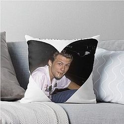 I Am a Hardcore Christian Slater Fan Throw Pillow