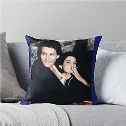 Heathers Winona Ryder Christian Slater Throw Pillow