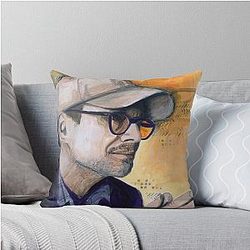 Mr. Robot Throw Pillow Christian Slater