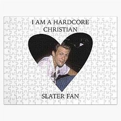 I Am a Hardcore Christian Slater Fan Jigsaw Puzzle