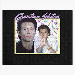 80s photographer Christian Slater Jigsaw Puzzle