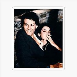 Heathers - Winona Ryder and Christian Slater Sticker