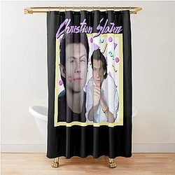 80s Photographer Christian Slater Essential Shower Curtain