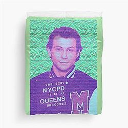 Christian Slater Mugshot SABRE Duvet Cover