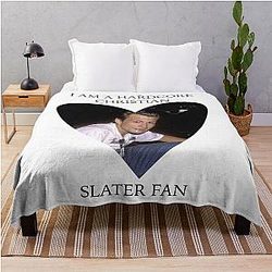 I Am a Hardcore Christian Fan Throw Blanket